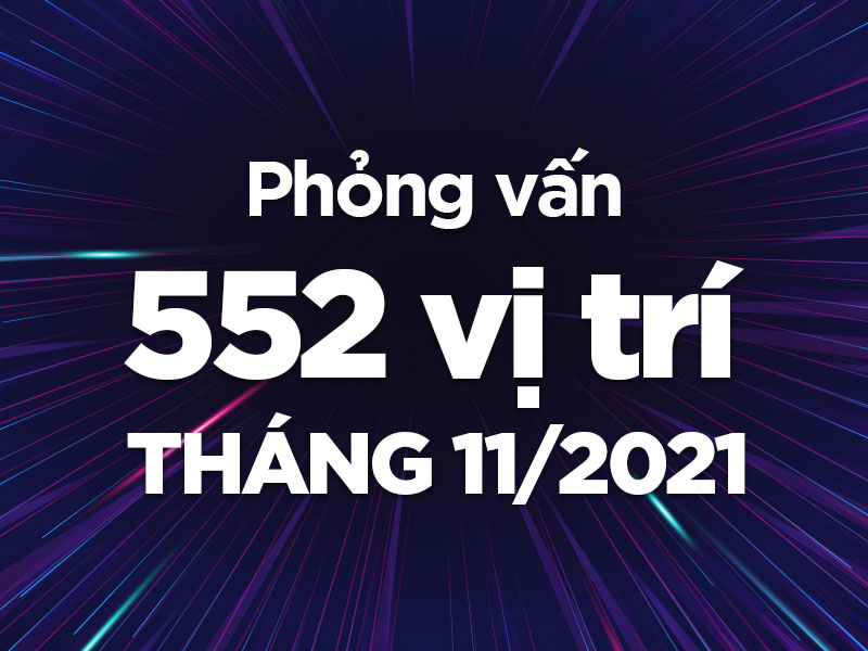 tuyển dụng tháng 11