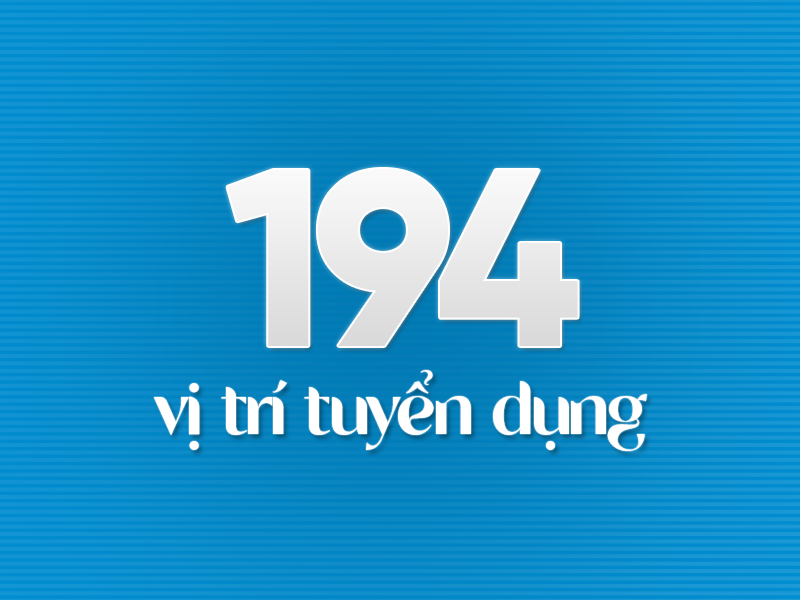tuyển dụng tháng 03 năm 2023