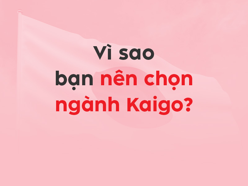 Vì sao nên chọn ngành Kaigo? Đây là 8 lý do